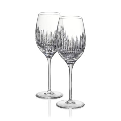 Lismore Diamond Essence Medium White Wine Glasses, Set of 2