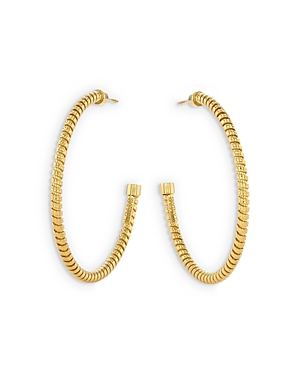 Alberto Milani Women's Via Bagutta 18k Yellow Gold Tubogas Hoop Earrings In Gold