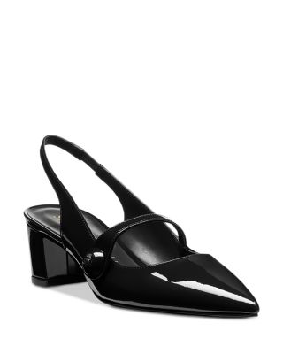 Stuart Weitzman - Women's SW 50 Block Slingback Pumps