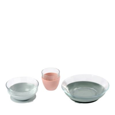 BEABA - Three Piece Glass Meal Set