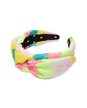 Lele Sadoughi Veronica Shell Eyelet Headband In Multi
