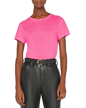Frame Easy True Tee In Flamingo