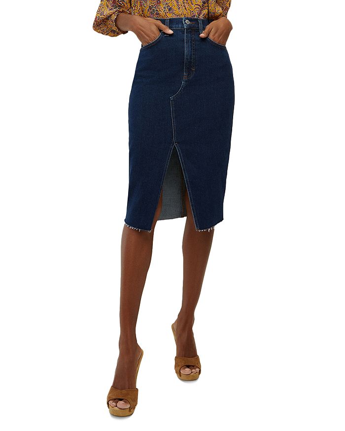 Veronica Beard Breves Denim Skirt | Bloomingdale's