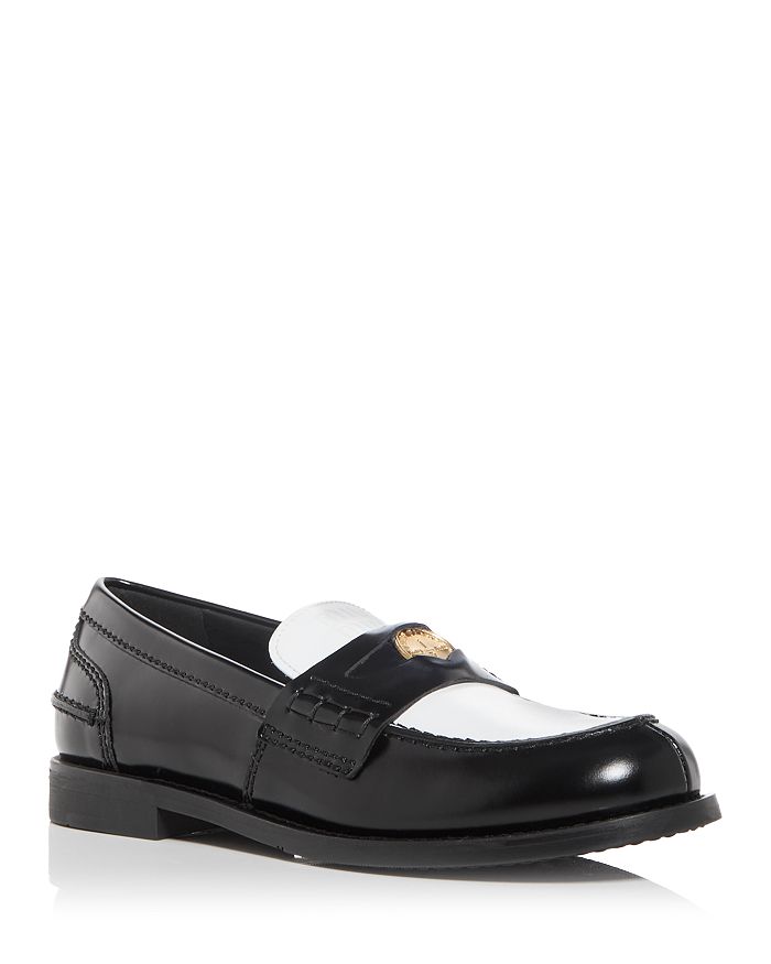 Color block loafers top