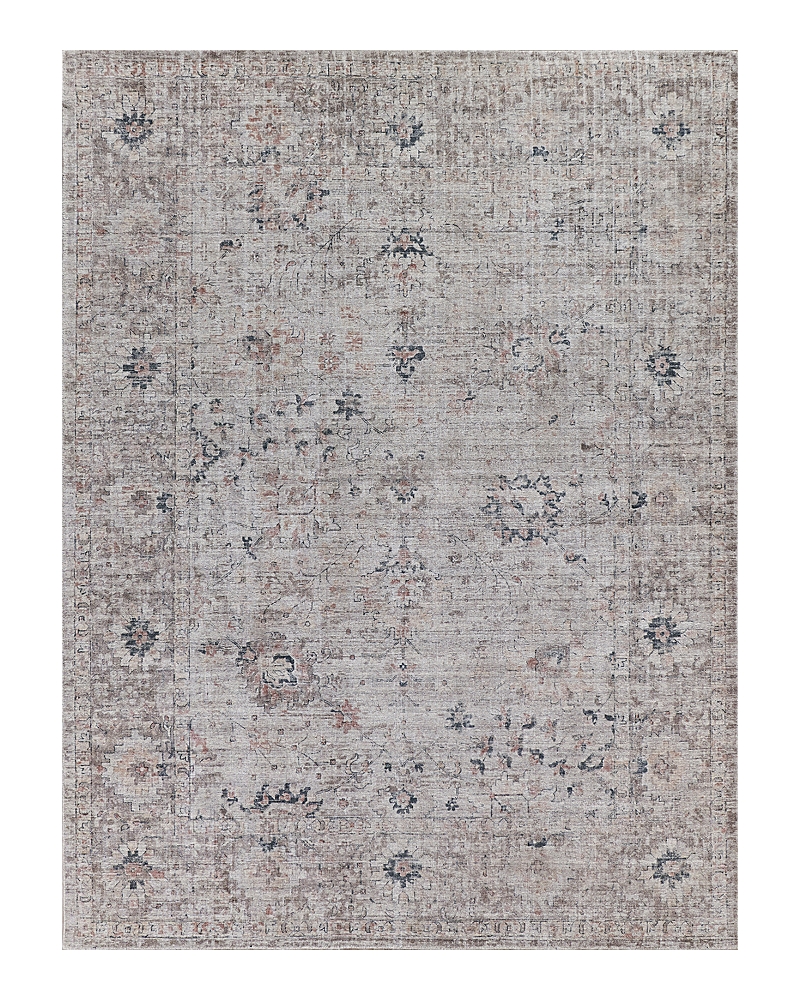 Exquisite Rugs Cambridge Er4965 Area Rug, 6' X 9' In Silver/blue
