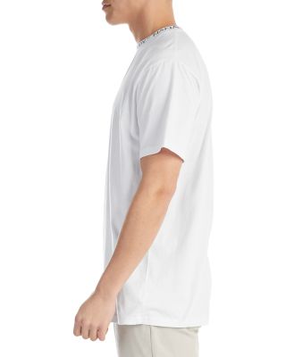 Court Short Sleeve Neck Logo Tee