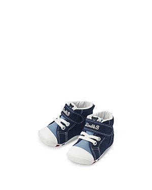 Miki House Kids' Unisex Double B Sneakers - Toddler In Navy