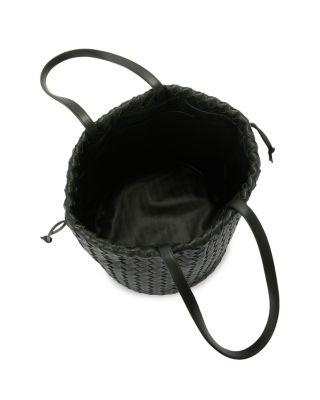 Large Castello Intrecciato Leather Tote