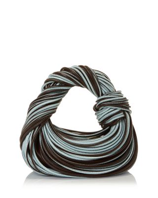 Mini Jodie Leather Top Handle Bag