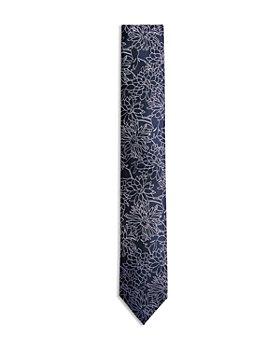 Ted Baker - Belice Linear Floral Jacquard Tie