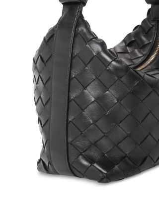 Wallace Mini Leather Top Handle Bag