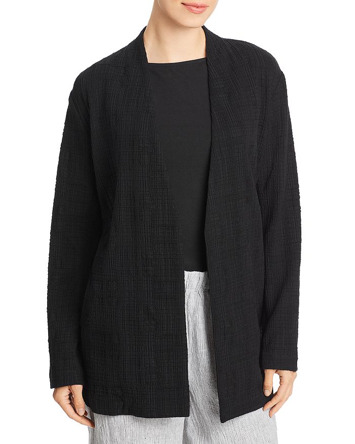 Eileen Fisher Shaped Open Front Jacket - 100% Exclusive | Bloomingdale's