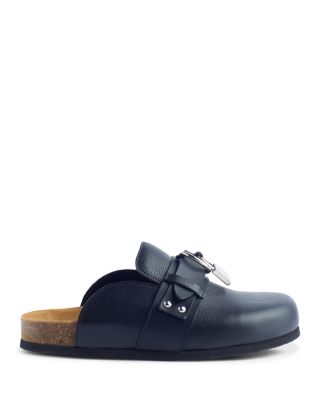 JW Anderson - Men's Punk Lock Slip On Loafer Mules