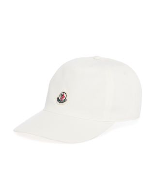 Moncler White Logo Baseball Cap | ModeSens