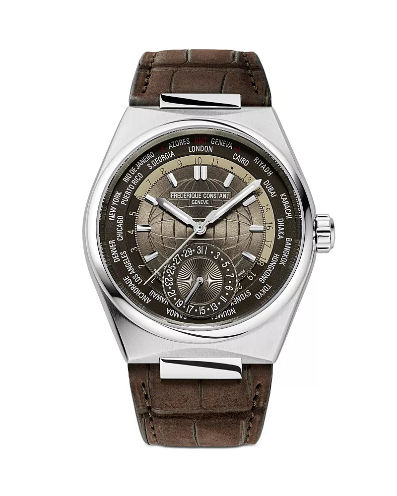 Frederique Constant Highlife Worldtimer Watch, 41mm