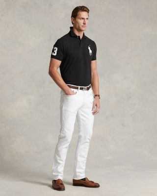 Big Pony Custom Slim Fit Mesh Polo Shirt