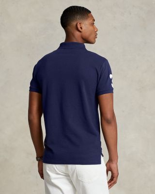 Big Pony Custom Slim Fit Mesh Polo Shirt