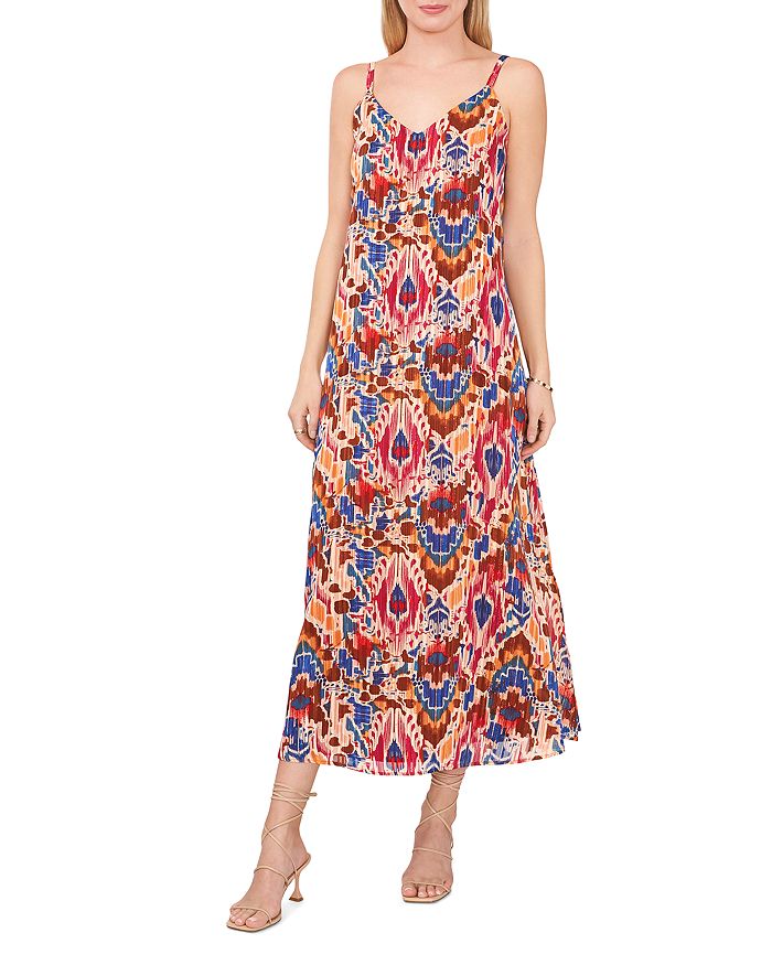 VINCE CAMUTO Printed Maxi Dress | Bloomingdale's