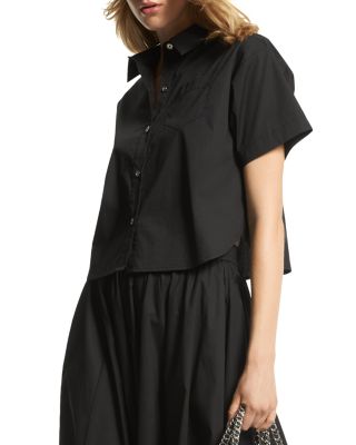 Michael Kors - Oversized Short Sleeve Shirt