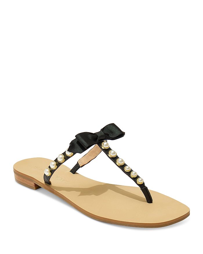 Jack Rogers Women's Sandpiper Bow Thong Sandals | Bloomingdale's