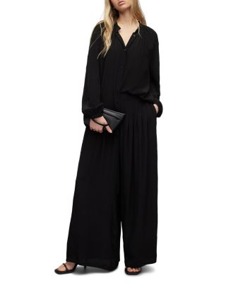 ALLSAINTS Hezzy Wide Leg Trousers | Bloomingdale's