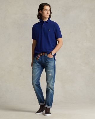 Cotton Mesh Classic Fit Polo Shirt