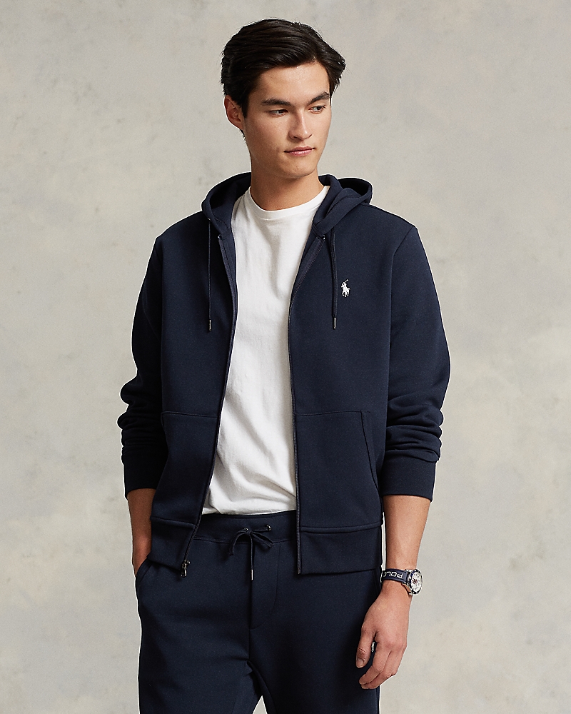 Polo Ralph Lauren Double Knit Full Zip Hoodie