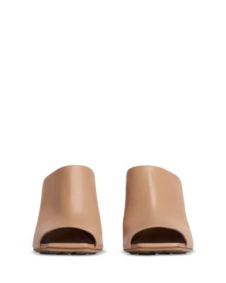 Women's Knot Slip On High Heel Sandals