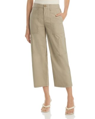 Agolde Daria Wide-leg Utility Pants In Duffle