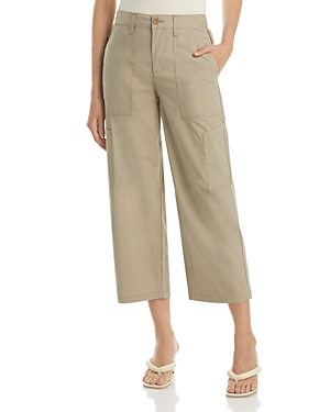 Agolde Daria Wide-leg Utility Pants In Duffle