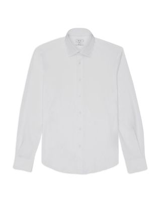 Voyager Stretch Performance Solid Regular Fit Button Down Travel Shirt