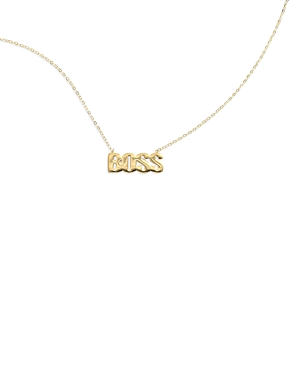 Moon & Meadow Bloomingdale's 14k Gold Boss Necklace, 18