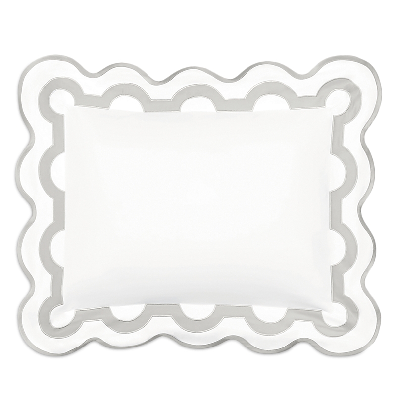 Matouk Mirasol Boudoir Sham In Silver