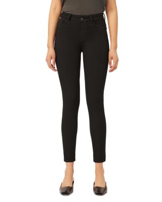 DL1961 - Florence Instasculpt Mid Rise Cropped Skinny Jeans in Hail