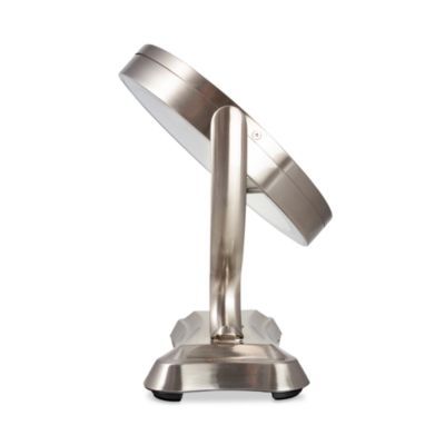 Glamour Round Surround LED Mirror, 5X/1X Magnification