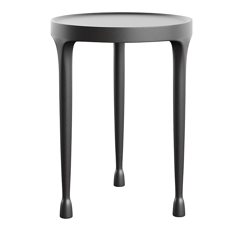 Bernhardt Casa Paros Metal Accent Table In Black