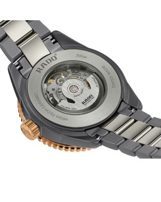 Captain Cook High-Tech Ceramic Skeleton Watch, 43mm