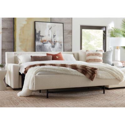 Lyons Queen Fabric Sleeper Sofa
