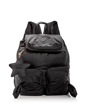 Randonnée patent leather backpack