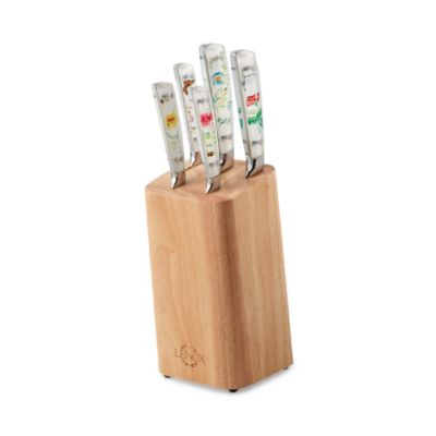 Butterfly Meadow 6-Piece Knife Block Set