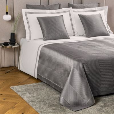 Lux Herringbone Coverlet, King