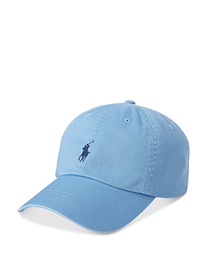 Polo Ralph Lauren Cotton Chino Ball Cap In Sky Blue