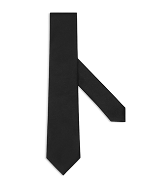 Shop Zegna Cerimonia Tie In Black