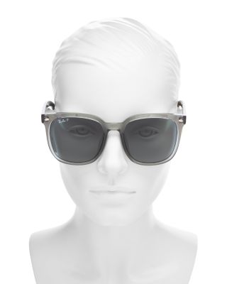 Polarized Square Sunglasses, 56mm