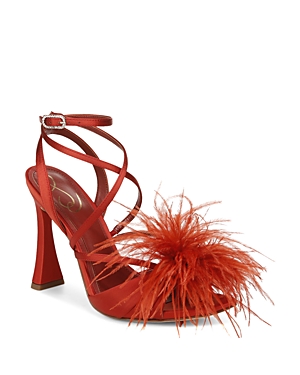 Sam Edelman Layton Sandal In Red Mahogany