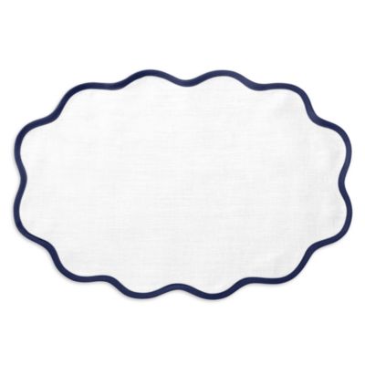Scalloped Napkins, Set Of 4