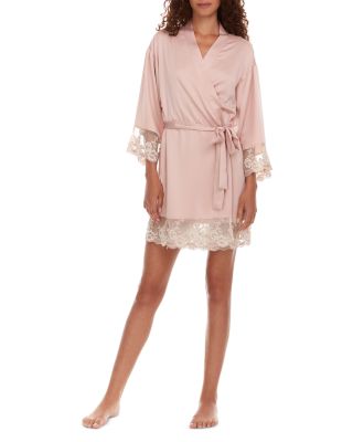 Rosa Charmeuse Kimono