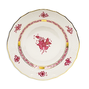 Herend Chinese Bouquet Dessert Plate In Raspberry