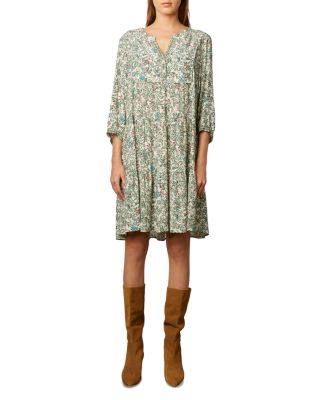 Gerard Darel Josephine Floral Mini Dress Bloomingdale s