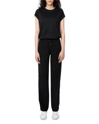 Pomy Crepe Drawstring Pants